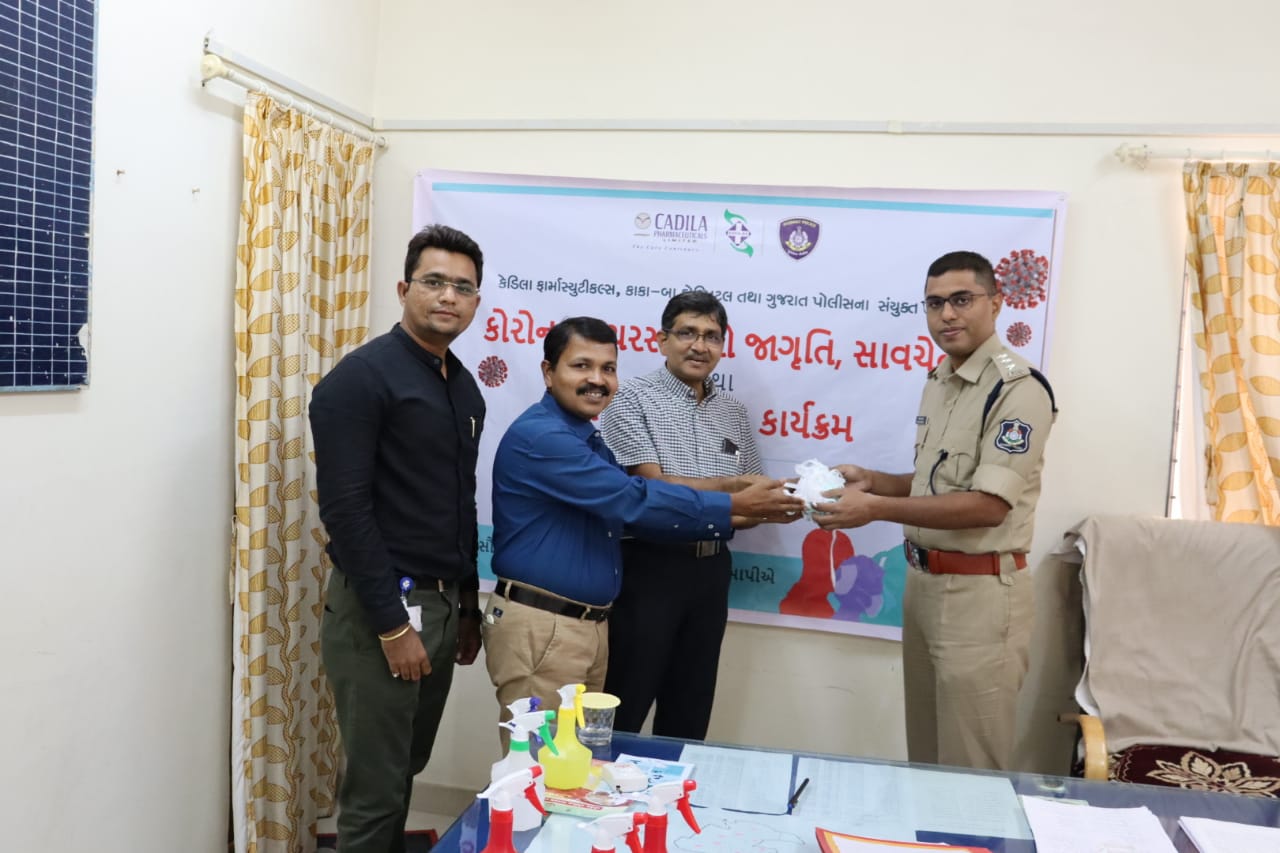 Kaka-Ba Hospital and Gujarat Police come together to fight COVID-19
